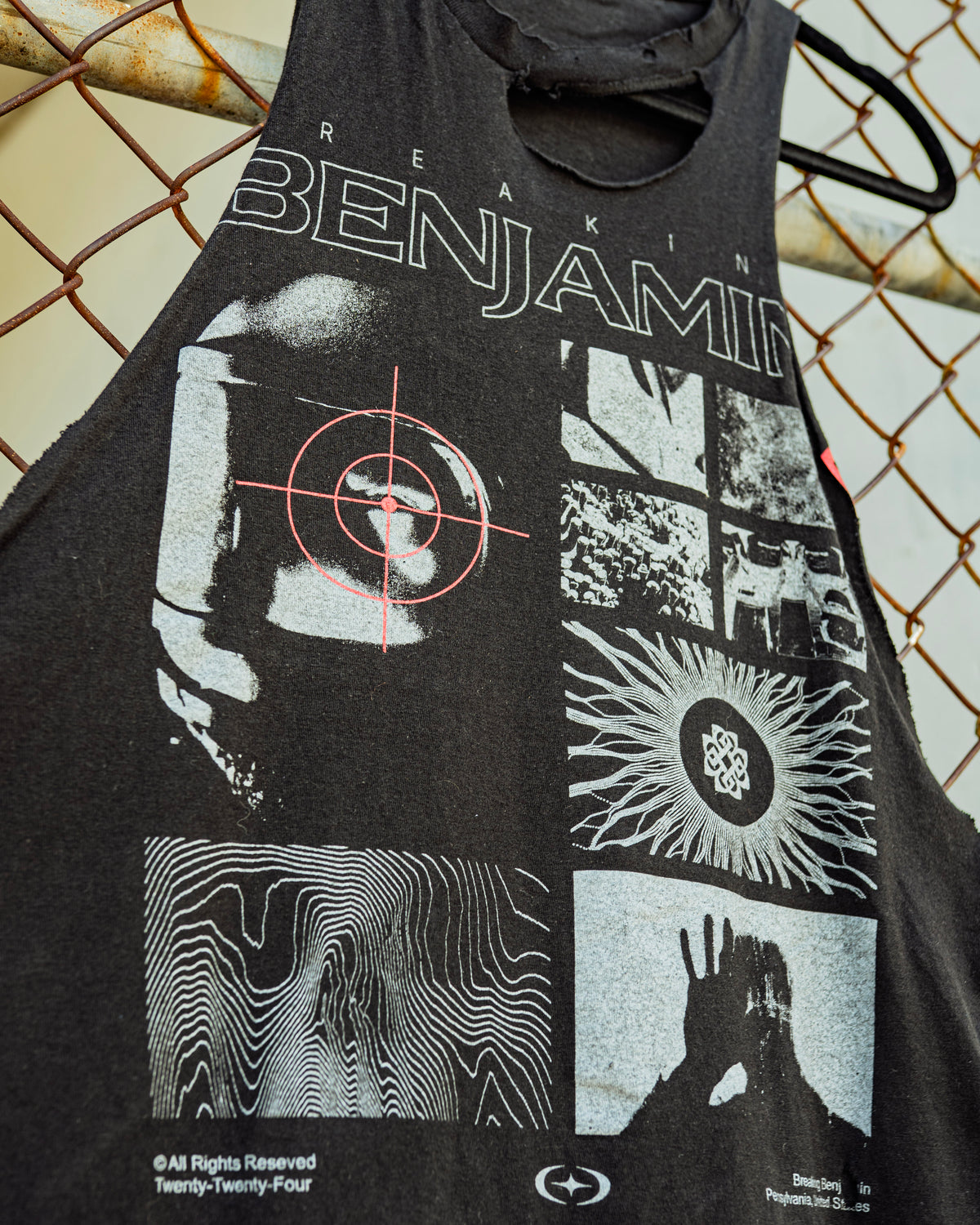 Stage Worn Breaking Benjamin Tank