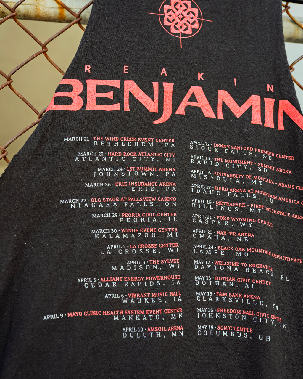 Stage Worn Breaking Benjamin Tank