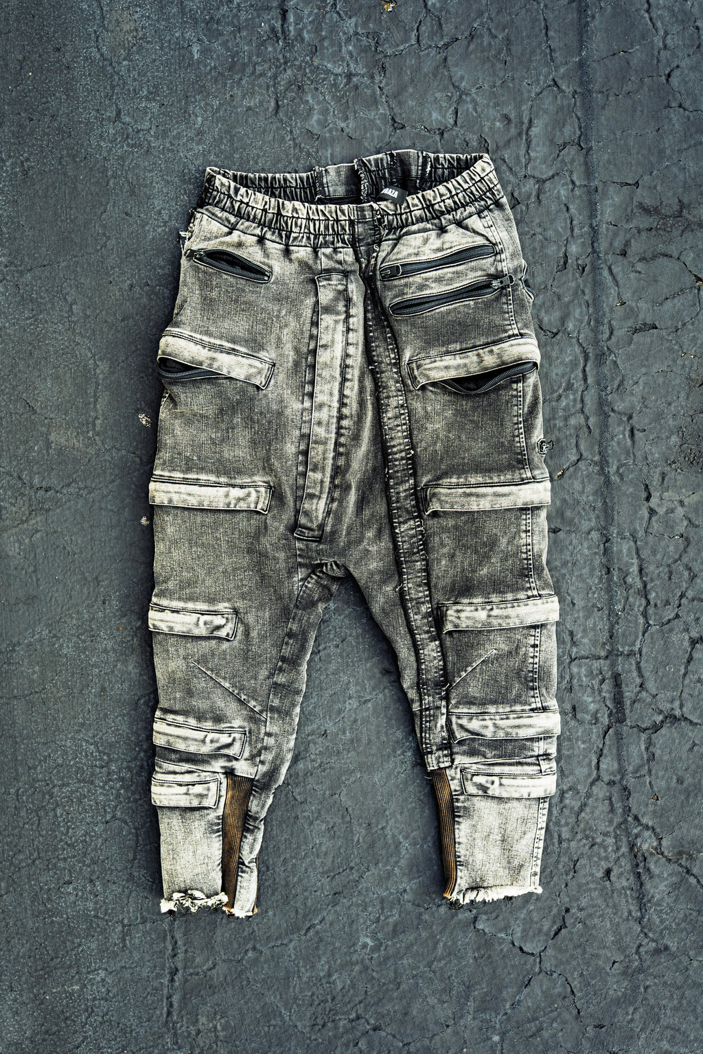 Stage Worn Gray Demobaza Pants