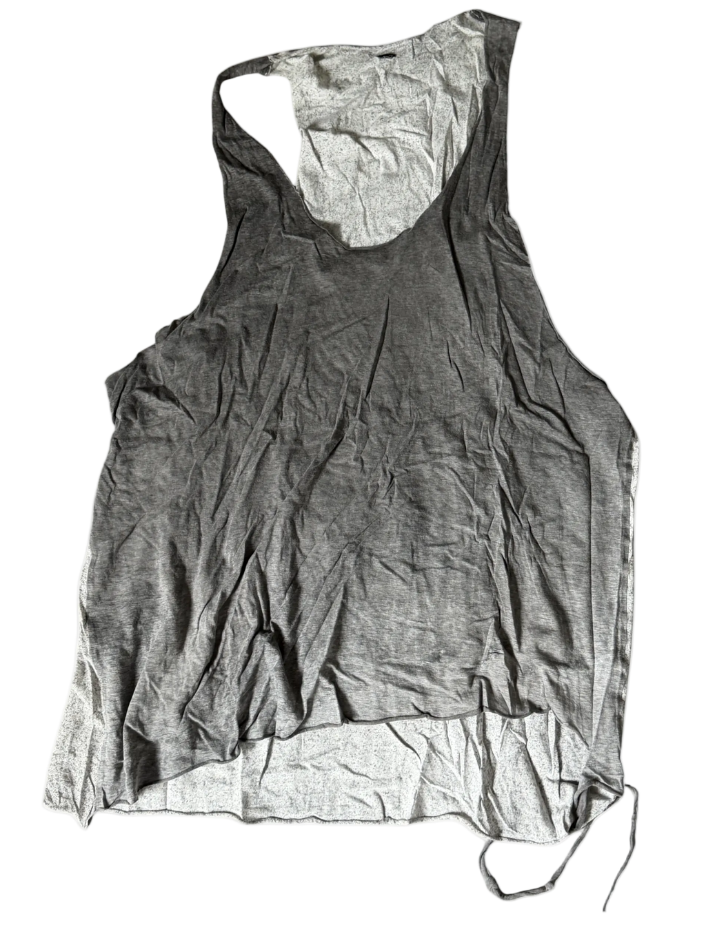 Grey White Tank