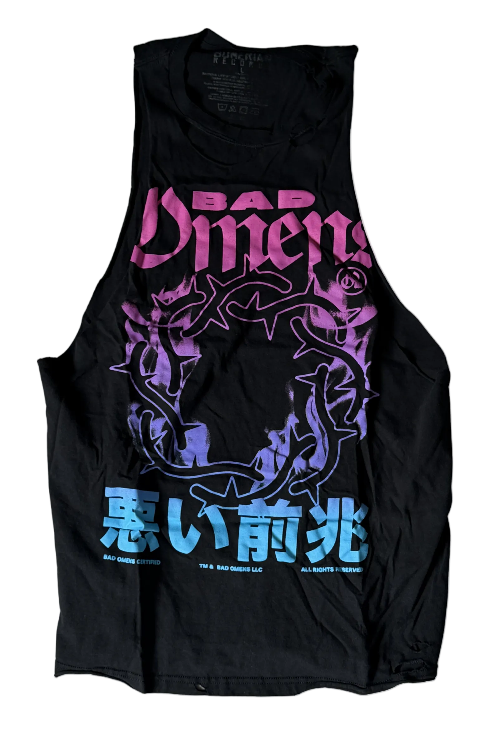 Bad Omens Tank Stage Worn