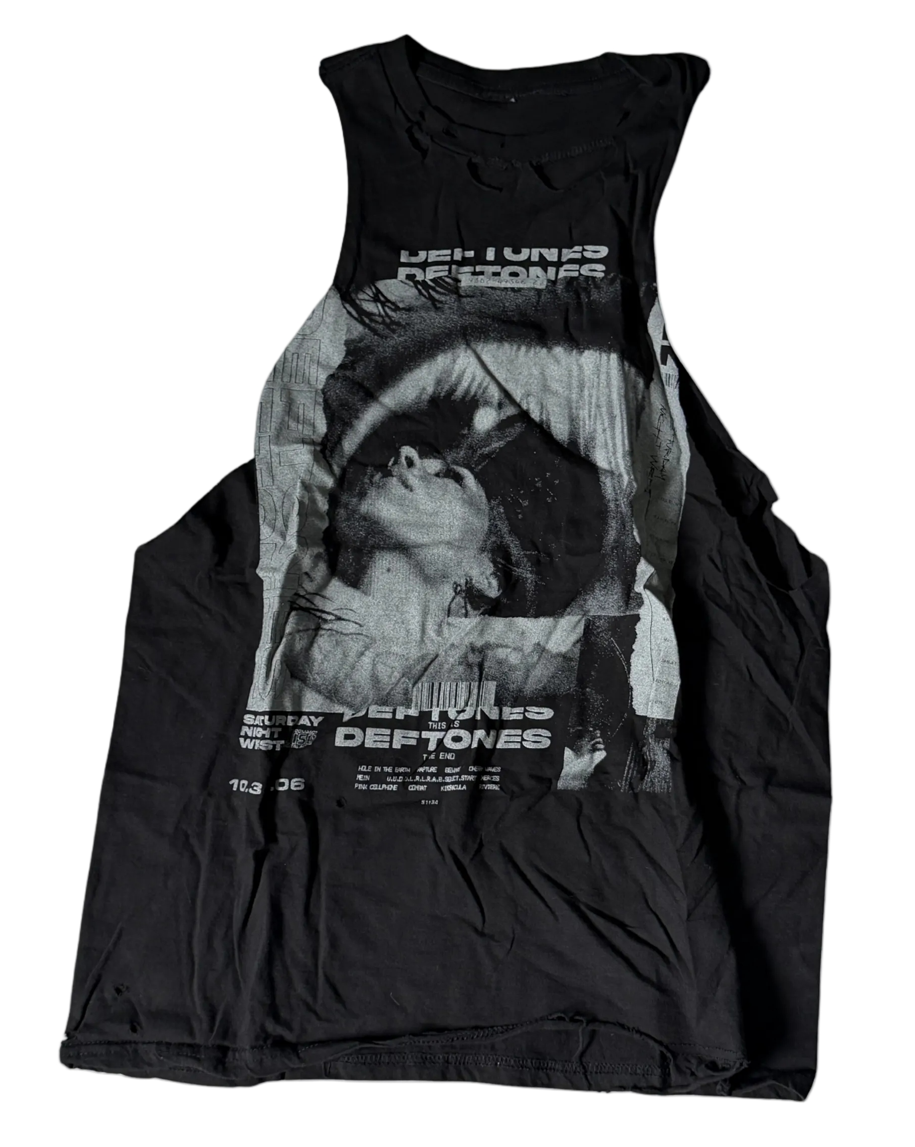 Deftones Tank Stage Worn