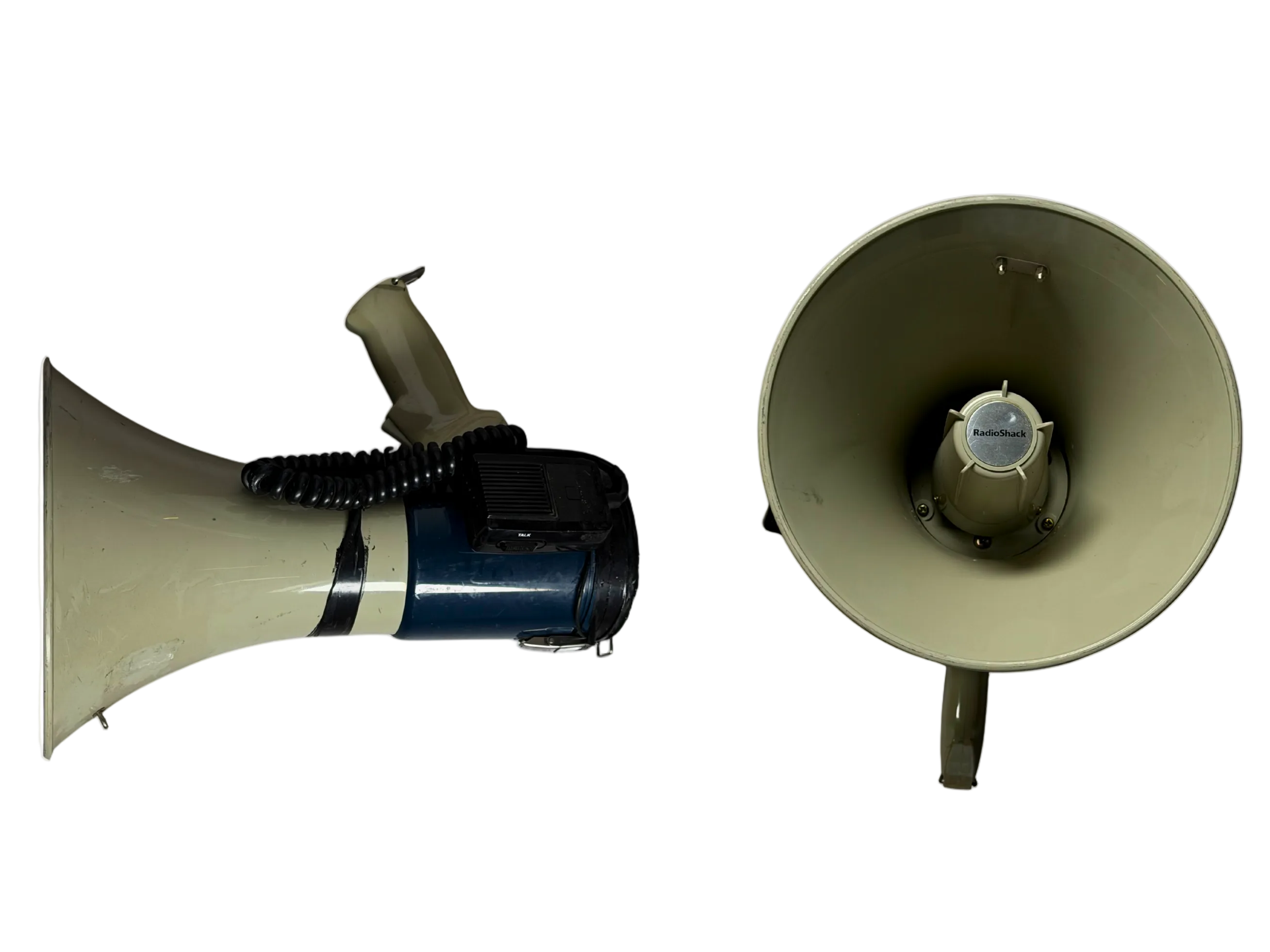 White Megaphone